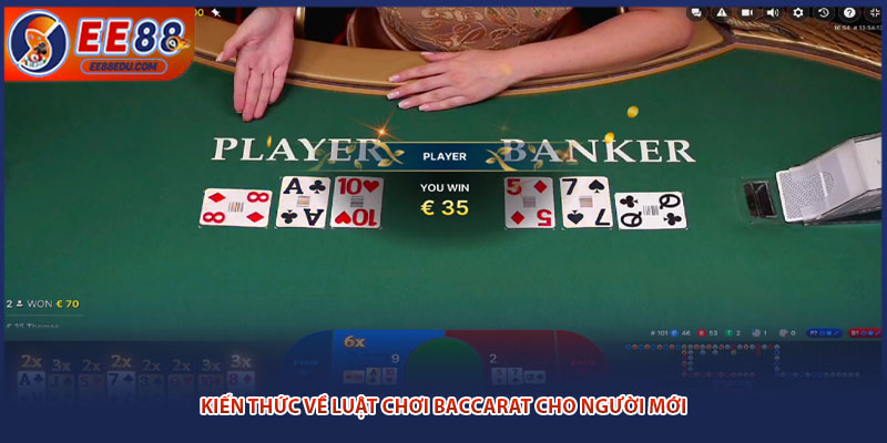 Kiến thức về luật chơi baccarat cho người mới